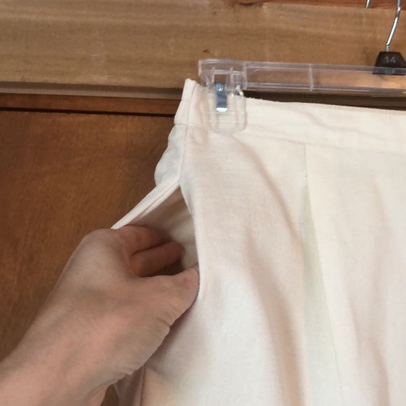 Joan Leslie cream trouser pants - Picture 4 of 10